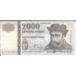 Billetes - EUropa - Hungria - 198a - ebc - 2000 - 2000 forint -Num.ref: CA3391586