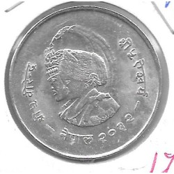 Monedas - Asia - Nepal -  - 2032 - 20 rupia - plata