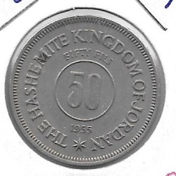 Monedas - Asia - Jordania - 11 - 1955 - 50 fils