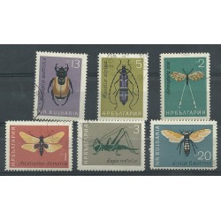 I - Insectos - 1247/52 - Bulgaria - o - Año 1964