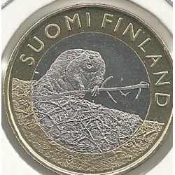 Monedas - Euros - 5€ - Finlandia - Año 2015 - 5 Euros - Castor