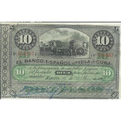 Billetes - España (Excolonias) - 49 - EBC+ - Año 1896 - 10 Pesos - num ref: 154857