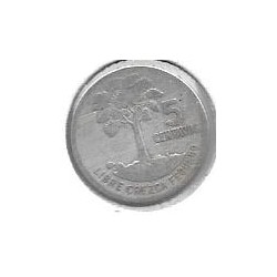 Monedas - America - Guatemala - 257.1 - Año 1960 - 5 ctv