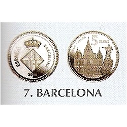 5€ - España - 007 - Año 2010 - Barcelona