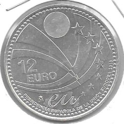 Monedas - Euros - 12€ - España - Año 2010 - Presidencia Española UE