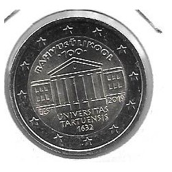 Monedas - Euros - 2€ - Estonia - 2019 - SC - Universidad de Tartu