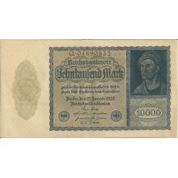 Billetes - Europa - Alemania - 072 - mbc - Año 1922 - 10000 marcos - ref: Q01890832