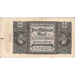 Billetes - Europa - Alemania - 089 - bc+ - Año ---- - 2.000.000 marcos