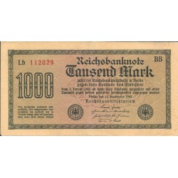 Billetes - Europa - Alemania - 076 - Año 1922 - 1000 marcos