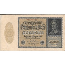 Billetes - Europa - Alemania - 72 - MBC- - Año 1922 - 10000 Marcos - num ref: 20N407466