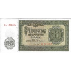 Billetes - Europa - Alemania oriental - 14b - mbc+ - 1948 - 50 marcos - Num.ref: 1231325