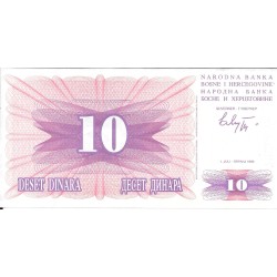 Billetes - Europa - Bosnia - 10 - sc - 10 dinara - Num.ref: 87956658