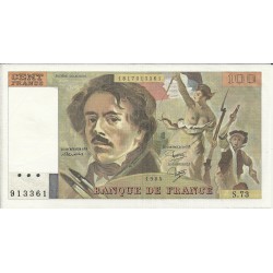 Billetes - Europa - Francia - 154b - mbc+ - Año 1984 - 100 francos