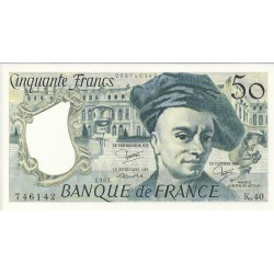 Billetes - Europa - Francia - 152b - sc - Año 1984 - 50 rancos