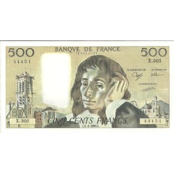 Billetes - Europa - Francia - 156g - ebc - Año 1990 - 500 francos