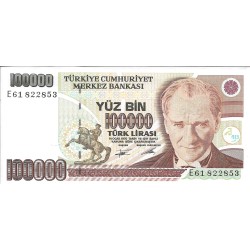 Billetes - Europa - Turquia - 205 - SC - 1970 - 100000 liras - Num.ref: E61822853