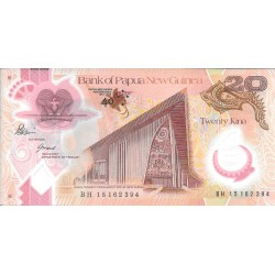 Billetes - Oceania - Papua Nueva Guinea - ---- - SC - Año 2015 - 20 kina