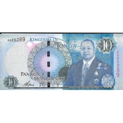 Billetes - Oceania - Tonga - 46 - sc - 2015 - 10 pa'anga - Num.ref: A025289