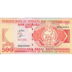 Billetes - Oceania - Vanuatu - 5 - sc - 1993 - 500 vatu - num.ref:BB834893