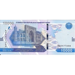 Billetes - Asia - Uzbekistan -  - sc - 2021 - 10000 som