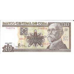 Billetes - America - Cuba - 117 - SC - 1997 - 10 pesos - ref: 146017