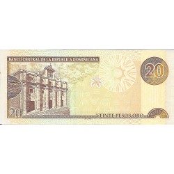 Billetes - America - Rep. Dominicana - 169 - sc - 2001 - 20 pesos - Num.ref: BU721820