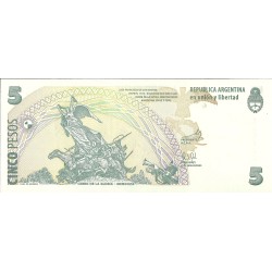 Billetes - America - Argentina - 353 - sc - Año 2003 - 5 pesos