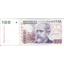 Billetes - America - Argentina - 351 - mbc- - 1999 - 100 pesos - Num.ref: 24070493AA