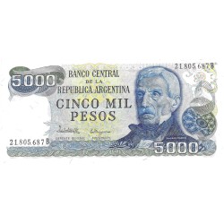 Billetes - America - Argentina - 305 - sc - 1977 - 5000 pesos - Num.ref:21805687B