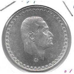 Monedas - Africa - Egipto - 423 - 1970 - 50 piastras - plata