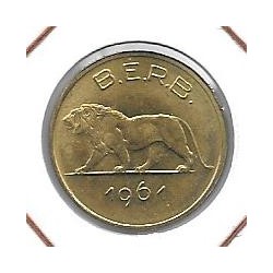 Monedas - Africa - Ruanda - 1 - 1961 - francos