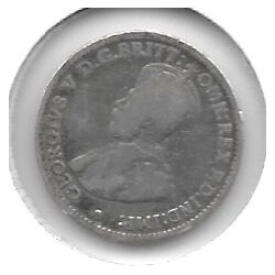 Monedas - Oceania - Australia - 24 - 1921 - 3 pences - plata