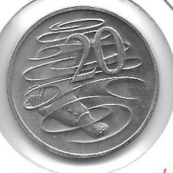 Monedas - Oceania - Australia - 82 - 1995 - 20 ct