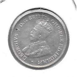 Monedas - Oceania - Australia - 24 - 1918 - 3 pence - plata