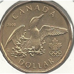 Monedas - America - Canadá - 787 - Año 2008 - Dollar