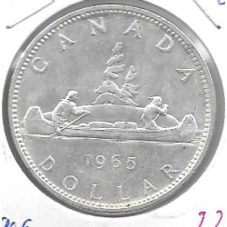 Monedas - America - Canada - 64.1 - 1965 - dolar - plata