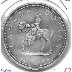 Monedas - America - Canada - 83 - 1973 - dollar - plata