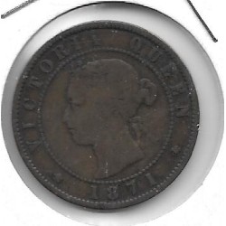 Monedas - America - Canada - 4 - 1871 - 1 ct - Isla Principe Eduardo