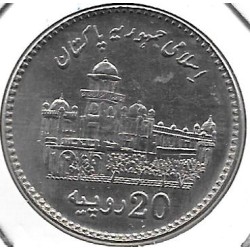 Monedas - Asia - Pakistan - Año 2013 - 20 Rupias