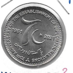 Monedas - Asia - Pakistan - 85 - 2021 - 70 rupias