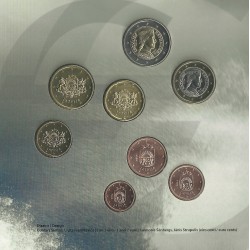 Monedas - Euros - Estuches oficiales - Letonia - SC - Año 2014