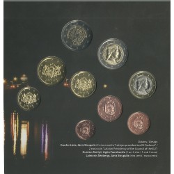 Monedas - Euros - Estuches oficiales - Letonia - Año 2015 - Estuche oficial - Euros