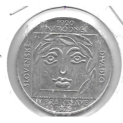 Monedas - Europa - Checoslovaquia - 68 - 1970 - 25 coronas - plata