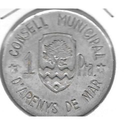 Monedas - Fichas Cooperativas y vales - 216 - Sin fecha - peseta - Arenys de Mar