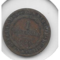 Monedas - Europa - Italia (Estados Italianos) - 98.1 - 1826 - ctm - CerdeÃ±a