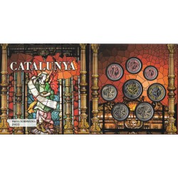 Monedas - Pruebas Numismaticas Cataluña - Año 2022 - Set 8 pruebas Numismaticas - Acontecimientos