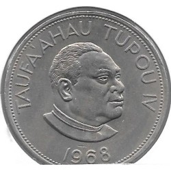 Monedas - Oceania - Tonga - 33 - 1968 - 1 pa'anga