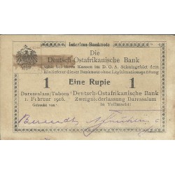 Billetes - Europa - Alemania Africa del Este - 20M3  - MBC - Año 1916