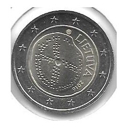 Monedas - Euros - 2€ - Lituania - Año 2016 - Cultura Popular