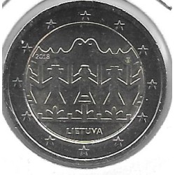 Monedas - Euros - 2€ - Lituania - Año 2018 - Festival